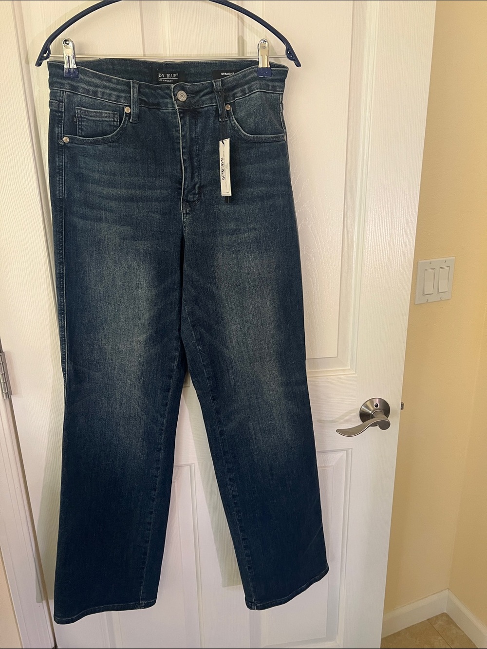 Judy Blue Dark Indigo Straight-Leg Jeans Sz 11/30 inseam 32